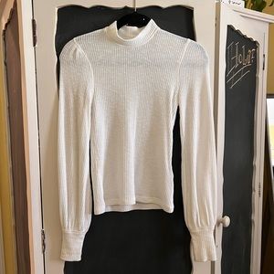 Abercrombie mock turtle neck with full sleeves XS